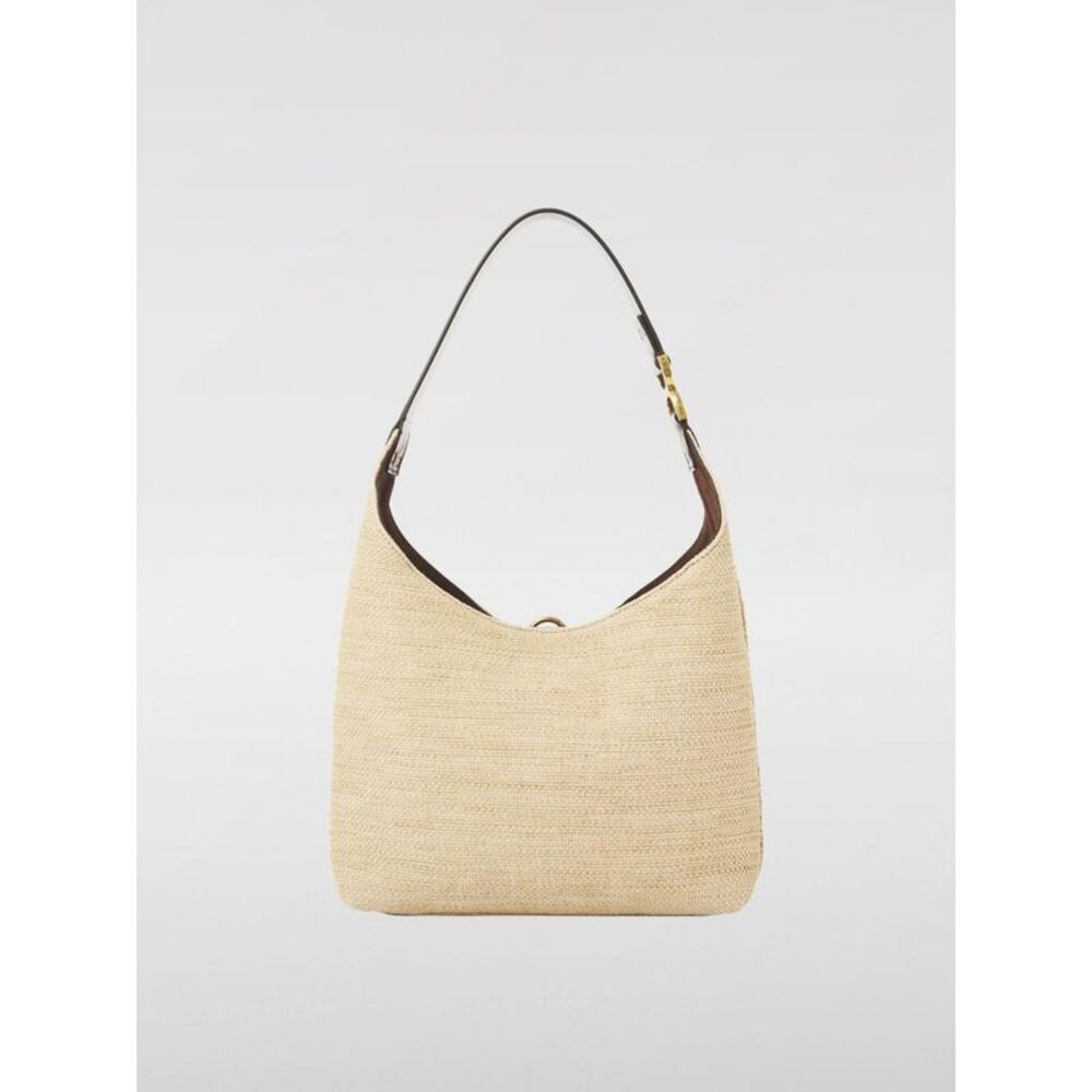 Chloe Shoulder Bag Woman Beige - Picture 2 of 4